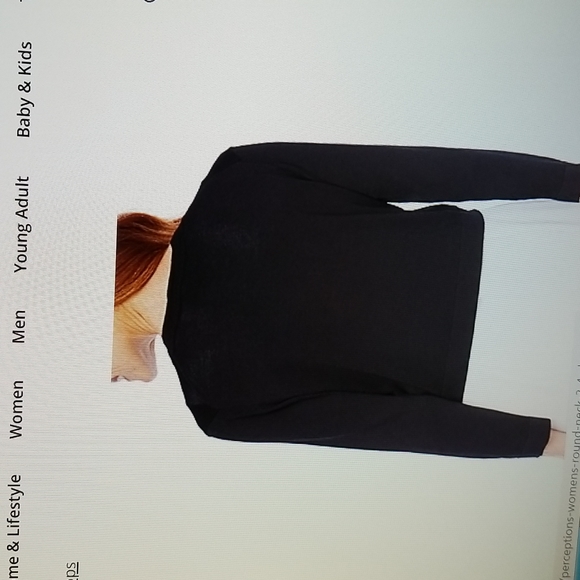 Perceptions Knit Shrug - Picture 5 of 5